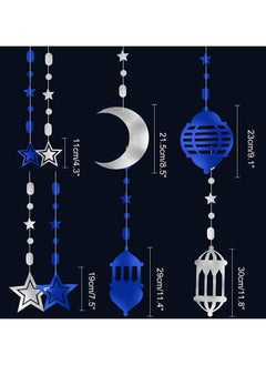 Star Crescent Moon Lantern Ramadan Garland Eid Decoration Home Happy Ramadan Party Decor Hanging Streamer Wedding Backdrop Banner Ramadan Party Supplies - pzsku/ZB1F17F8CA4EAC739B182Z/45/_/1734924886/d3d14486-ebbf-4064-90a7-c1bb21aa03c6