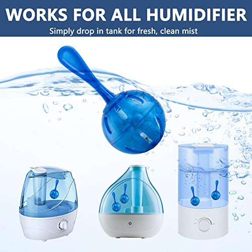 Raipoment Humidifier Cleaner Ball, 20 Pack, Silver Ion Humidifier Tank Cleaner, Prevents Hard Water Build-up & Mold, Long-Lasting Water Purifier for All-Season Use, Fits Most Humidifiers, Fish Tanks & Vases - Image 2