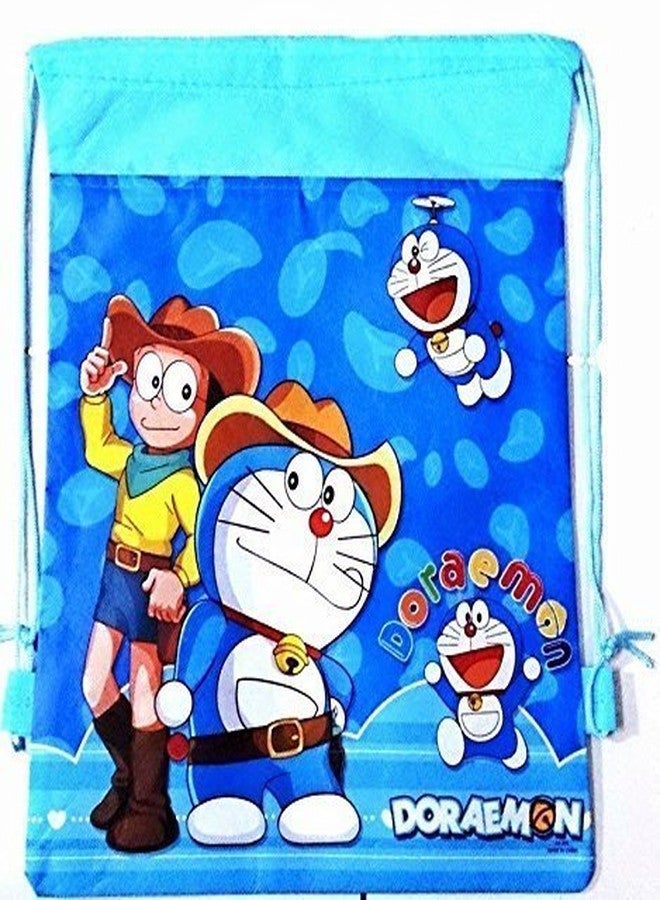 Ang Cartoon Printed Haversack Bag For Kids Birthday Party Return Gift (Pack Of 12, Pink) - Image 3