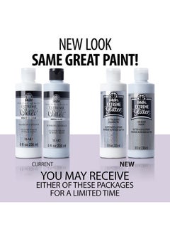 FolkArt Glitter Paint 8 Oz Hologram 8 Fl Oz  - Image 2
