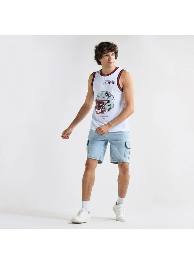 Splash FAV New England Patriots Print Tank Top