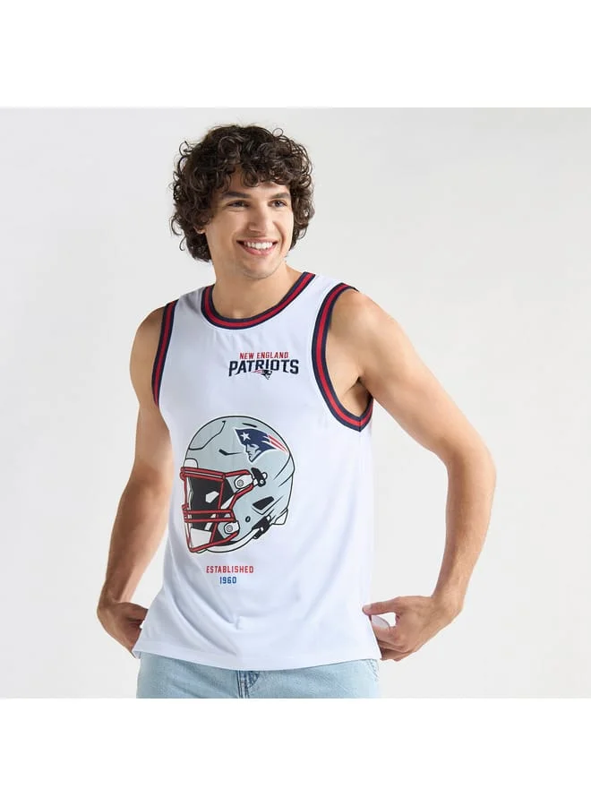 Splash FAV New England Patriots Print Tank Top