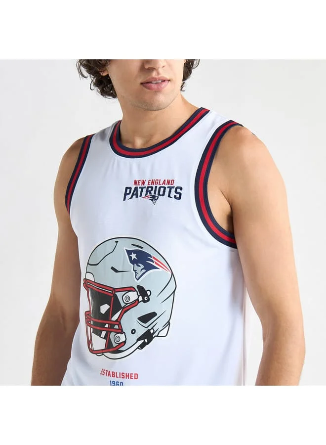 Splash FAV New England Patriots Print Tank Top
