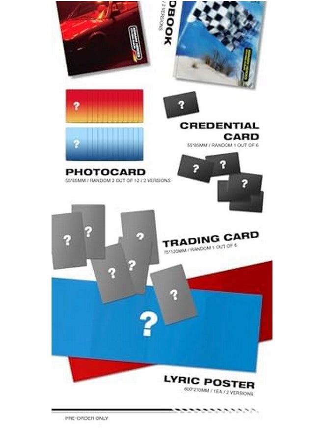 dreamus - Xdinary Heroes LIvelock 4th Mini Album CD+Photobook+Photocard+Lyric Poster on Pack+Tracking Sealed XH (Standard Set(RED+Blue)) - Image 1