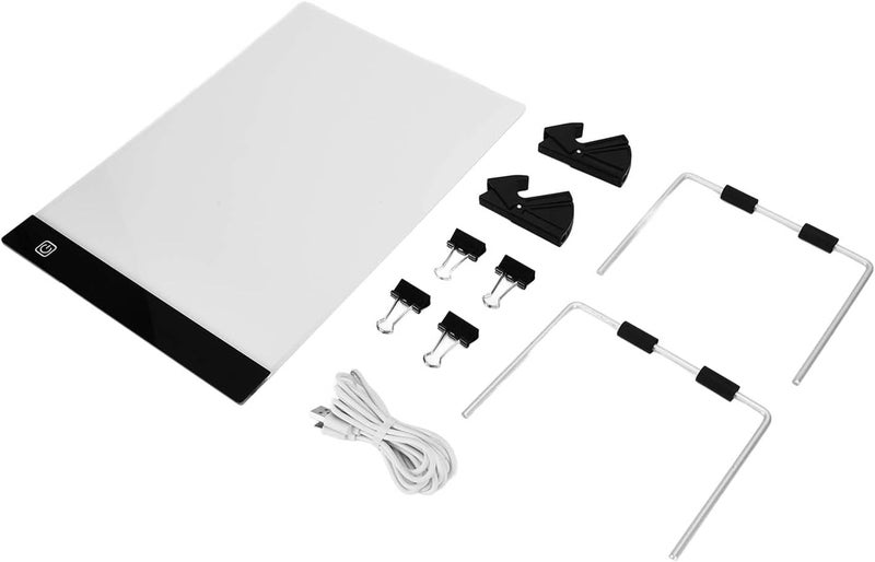 HEEPDD LED Painting Board, Copy Table with USB Power, 3 Levels Dimming for DIY Craft and Calligraphy LED Painting Board, Adjustable Nan Art Supplies - Image 1