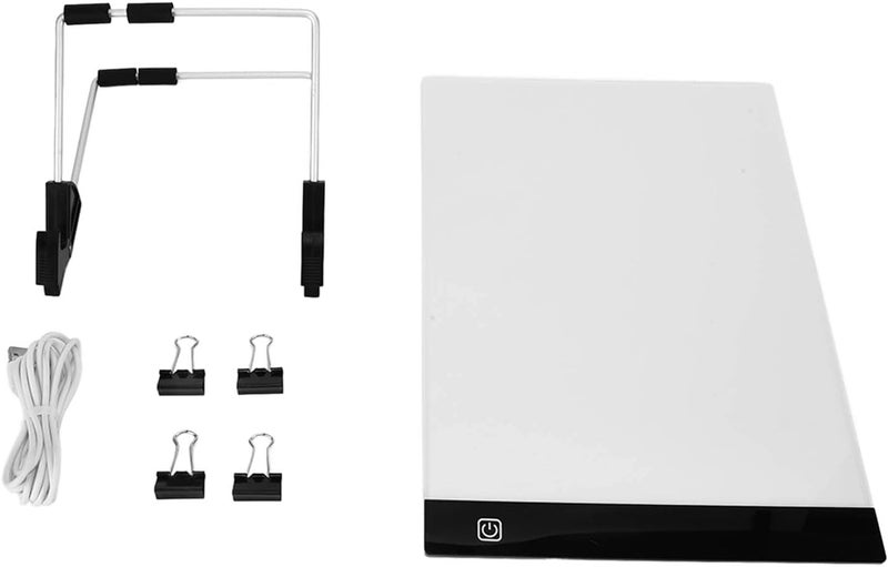 HEEPDD LED Painting Board, Copy Table with USB Power, 3 Levels Dimming for DIY Craft and Calligraphy LED Painting Board, Adjustable Nan Art Supplies - Image 3
