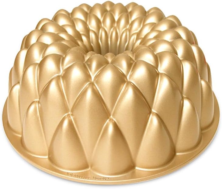 Nordic Ware Kaleidoscope Bundt, 10 Cup, Gold - Image 1