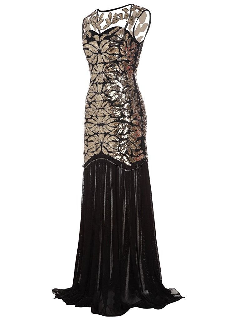 Loquat Vintage Plus-size Party Dress Multicolour 