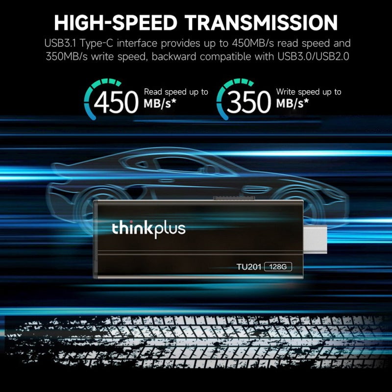 64GB USB Drive: Zinc Alloy Shell, Shockproof Wear-resistant, Push-pull Design - Up To 450MB/s Read Speed, Dual-port Type-C Storage for Cross-platform Multiple Devices - Image 4