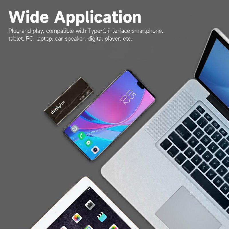 64GB USB Drive: Zinc Alloy Shell, Shockproof Wear-resistant, Push-pull Design - Up To 450MB/s Read Speed, Dual-port Type-C Storage for Cross-platform Multiple Devices - Image 5