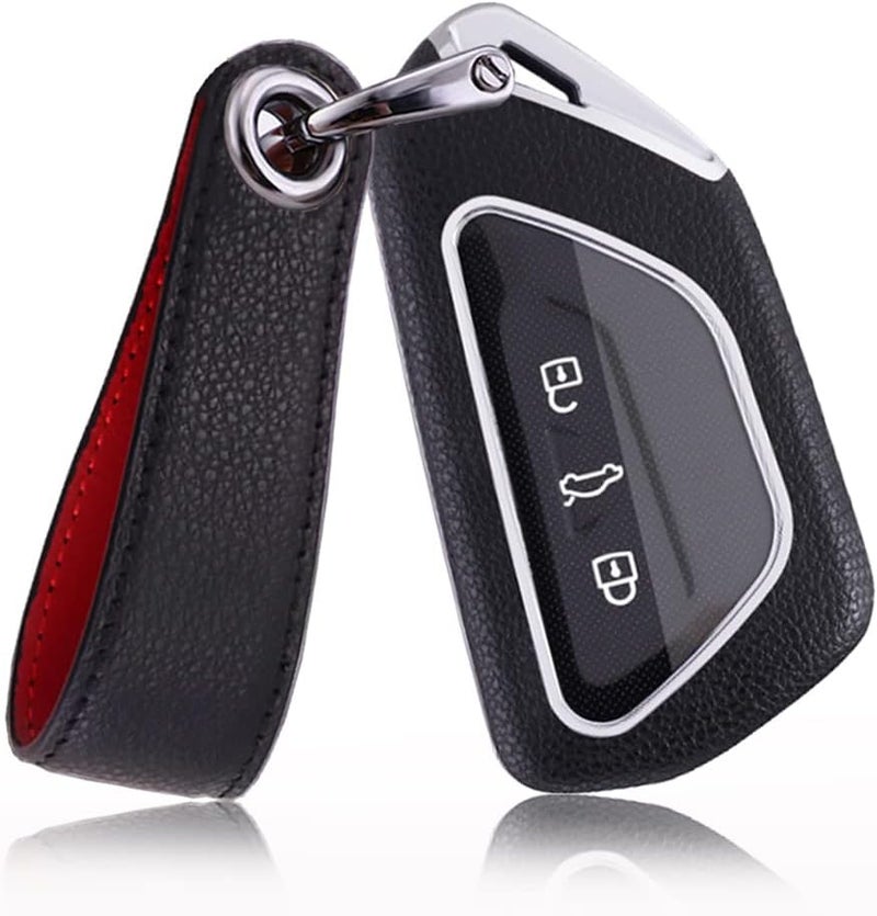 SANRILY Key Fob Cover for Volkswagen ID.4, ID.3, Golf 8, Skoda Octavia, Seat Leon - Full Protection Smart Key Case Shell - Image 1