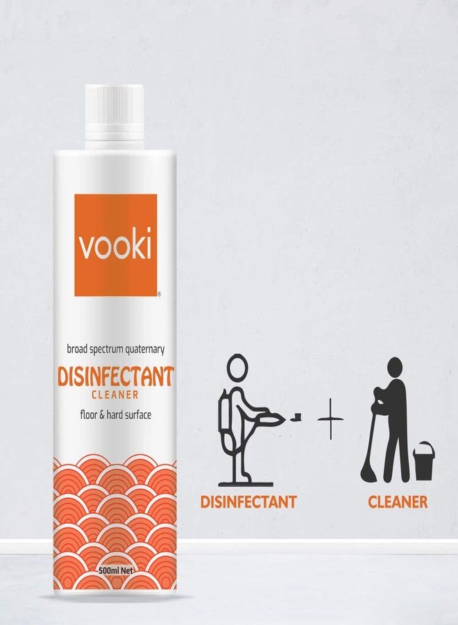Vooki Ecofriendly Multipurpose Floor & Hard Surface Disinfectant Cleaner, Home and Commercial Use, Green Chemistry - 500 ml Each (Pack of 2) - Image 5