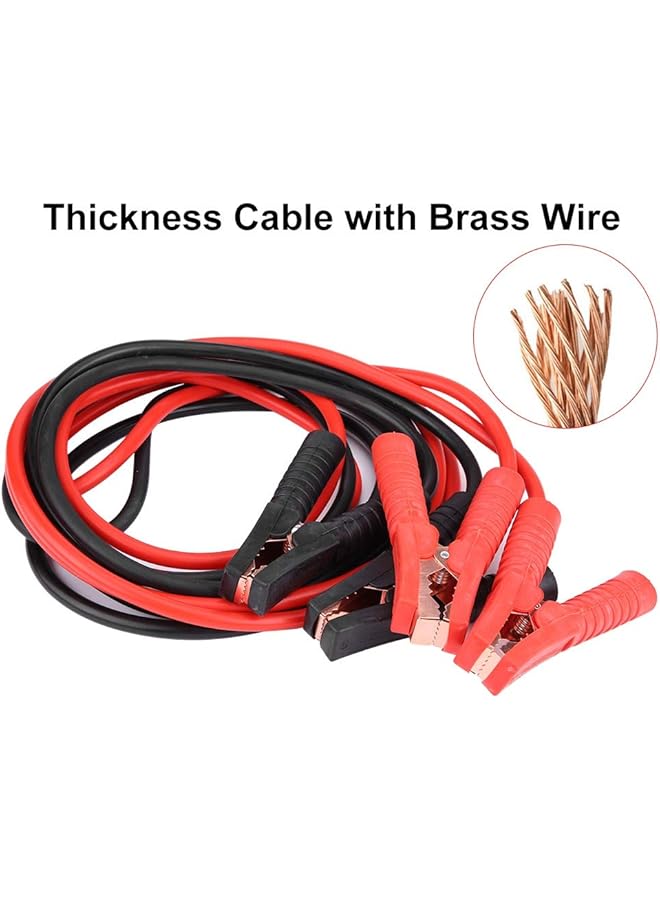 Jumper Cables For Car Battery, Flexible Firmly Connection Emergency Booster Cable For Emergencies(4M/2000A) - Image 5