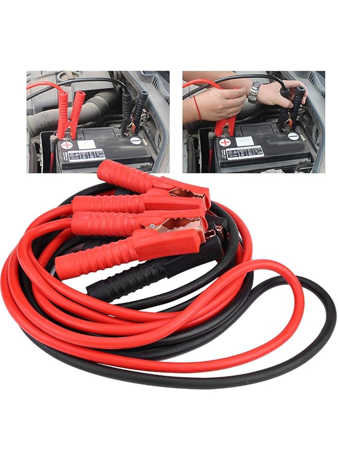 Jumper Cables For Car Battery, Flexible Firmly Connection Emergency Booster Cable For Emergencies(4M/2000A) - Image 3
