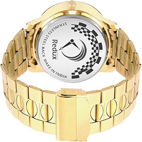 REDUX Analogue RWS0273S IPG Black Dial Watch for Men - Image 4