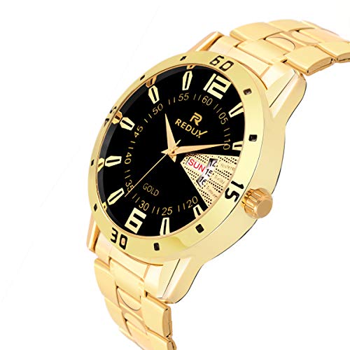 REDUX Analogue RWS0273S IPG Black Dial Watch for Men - Image 3