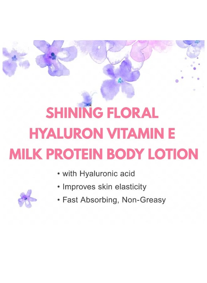 Cathy Doll Hyaluron Vitamin E Milk Protein Body Lotion Nourish your skin with a luxurious body lotion enriched with Hyaluron and Vitamin E, helping moisturize, soften, and improve the appearance of dry skin. Its milk protein formula leaves skin feeling smooth, supple, hydrated, and beautifully radiant throughout the day. - Image 4