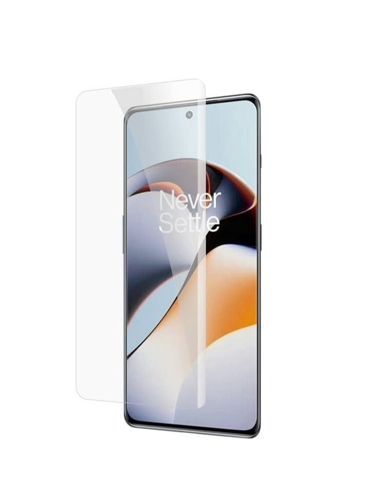 LEDIN For OnePlus 11R 5G Screen Protector UV Tempered Glass Full Cover the Screen 9H Hardness Anti-Scratch Anti-Shatter Anti-Fingerprint Screen Protector for OnePlus 11R 5G Clear - Image 1