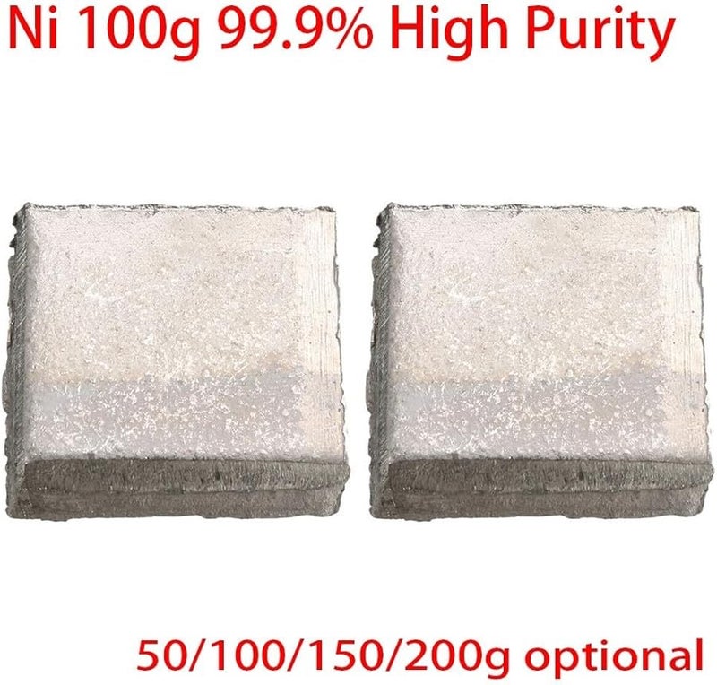 Nickel Metal Sheet Block 99 9 Pure Ni Ingot Plate 50g For Electroplating Alloy Lab - Image 3