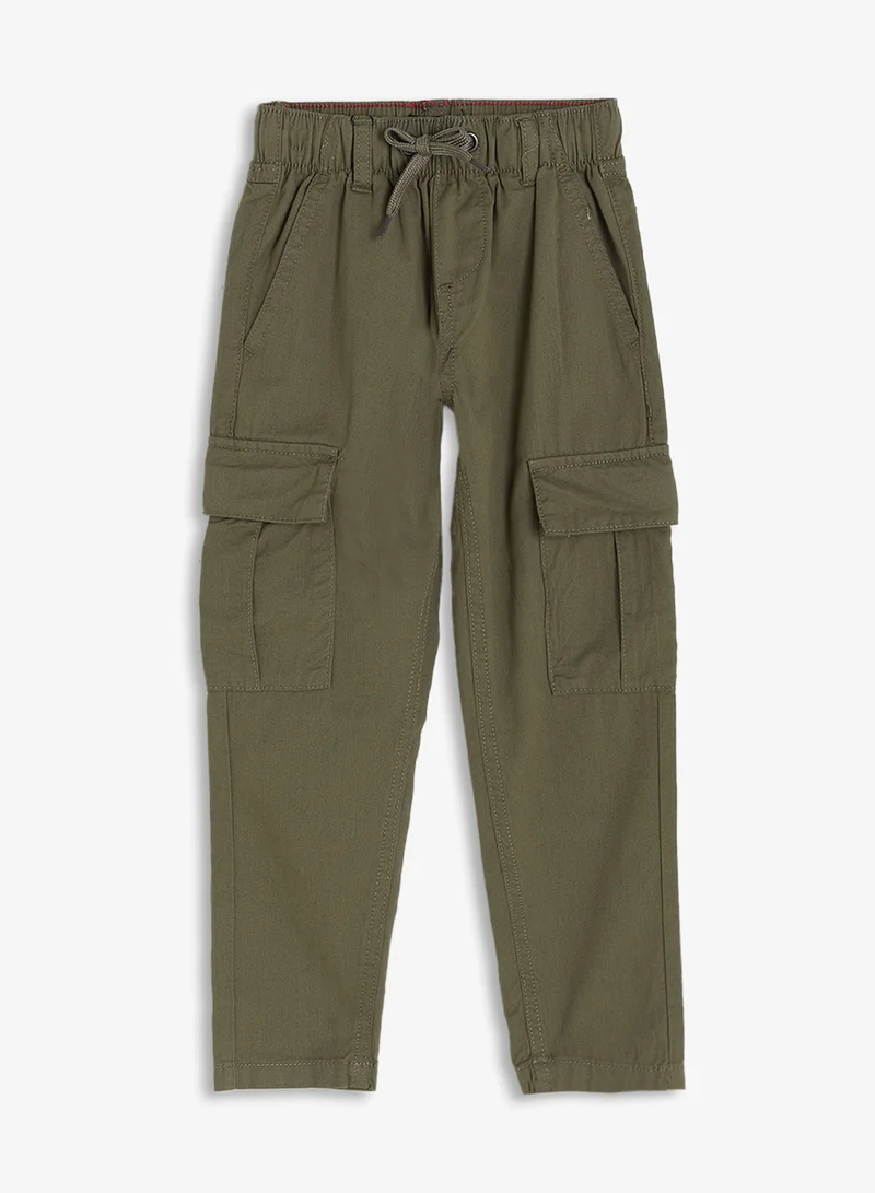 ريبلز مع نمشي Boys Woven Cargo Pants