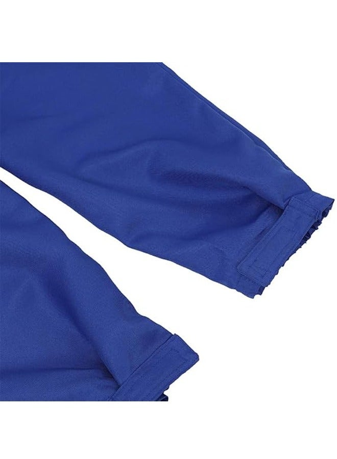 زي كوسبلاي - بدلة فضائية للأطفال لمدة 4-7 سنوات مع تصحيحات مهمة - البوليستر الممتاز مع إغلاقات فيلكرو ، أكواد مرنة - لعيد الهالوين ، لعب الأدوار ، الأحداث المدرسية والحفلة ذات الموضوع الفضائي زرقاء زاهية - Image 5