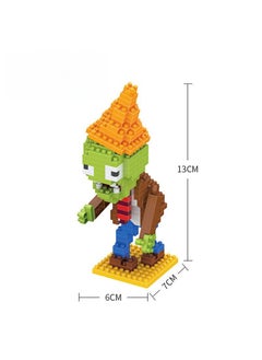 3D Puzzle Cartoon Bricks Plants vs Zombies GiftRoadblock Zombies Roadblock Zombies