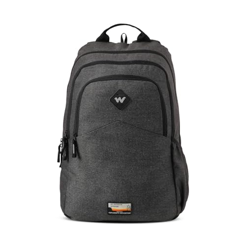 Wildcraft Polyester Backpack for Unisex Expedition LPBP 40 4 Compartment Laptop Backpack | Unisex Durable Lightweight & Stylish Ideal for Travel School Work & Daily Use (Blk_Twill),Grey - Image 1
