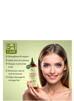 Botanic Hearth Botanic Hearth Rosemary & Batana Hair Oil (6.7 fl oz) | Revitalizing and Strengthening Hair Treatment for Fuller, Healthier-Looking Hair | Paraben Free | Suitable for All Hair Types  - Image 5