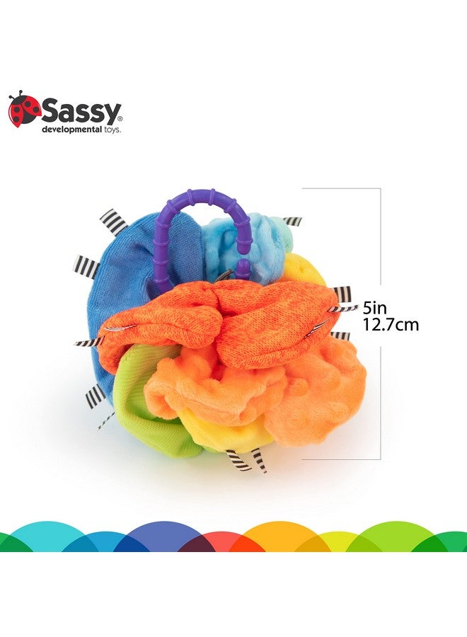 Sassy Crinkle Ball, Sensory Toy, 3+ Months - Image 2