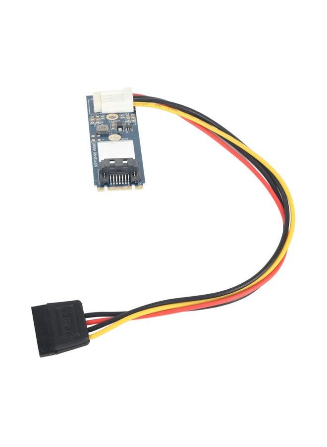 Thoraya M2 TO SATA M.2 NGFF SATA to 7Pin SATA Horizontal Converter Adapter Card+4Pin Power Cable  - Image 3