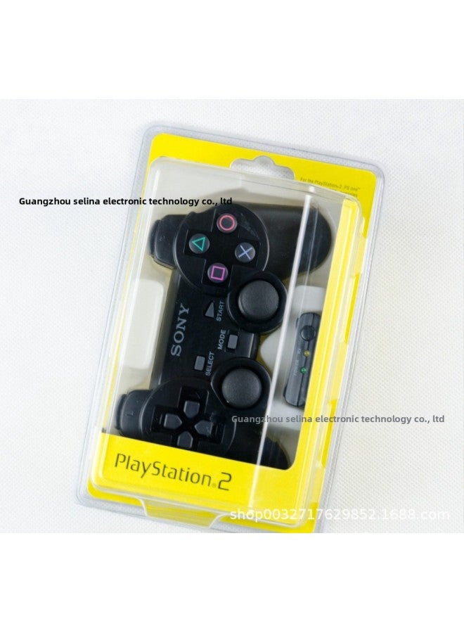 Beauenty PS2 Handle PS2 Wireless Gamepad 1:1 With Receiver 2.4G Dual Vibration Ps2 Handle With Packaging-Product Color:With Packaging