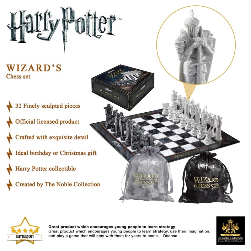 The Noble Collection Harry Potter Wizard Chess Set - Image 3
