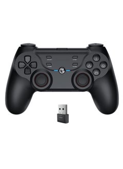 Wireless Gaming Controller for Windows PC/Steam Deck/PS3/Android TV Box, Dual Vibrate Plug and Play Gamepad Joystick with Customized Turbon Button & 8 Programmable Keys, Work for Nintendo Switch