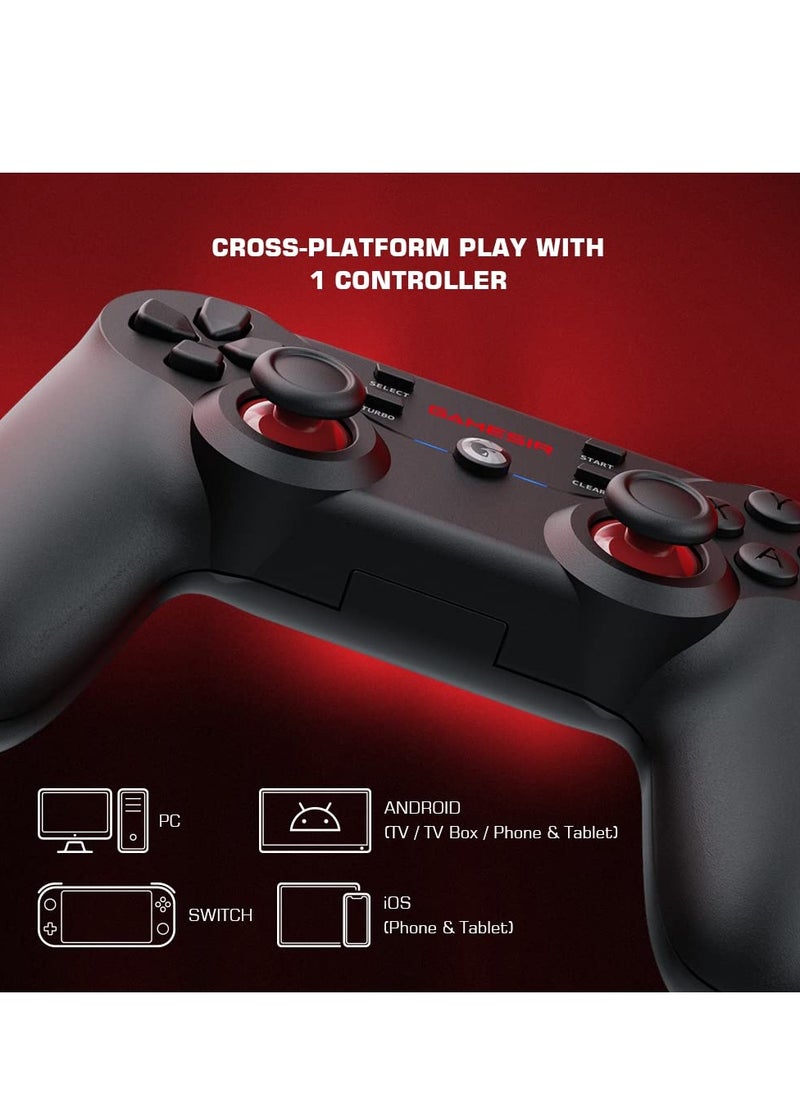 SYOSI - Wireless Gaming Controller for Windows PC/Steam Deck/PS3/Android TV Box, Dual Vibrate Plug and Play Gamepad Joystick with Customized Turbon Button & 8 Programmable Keys, Work for Nintendo Switch - Image 1