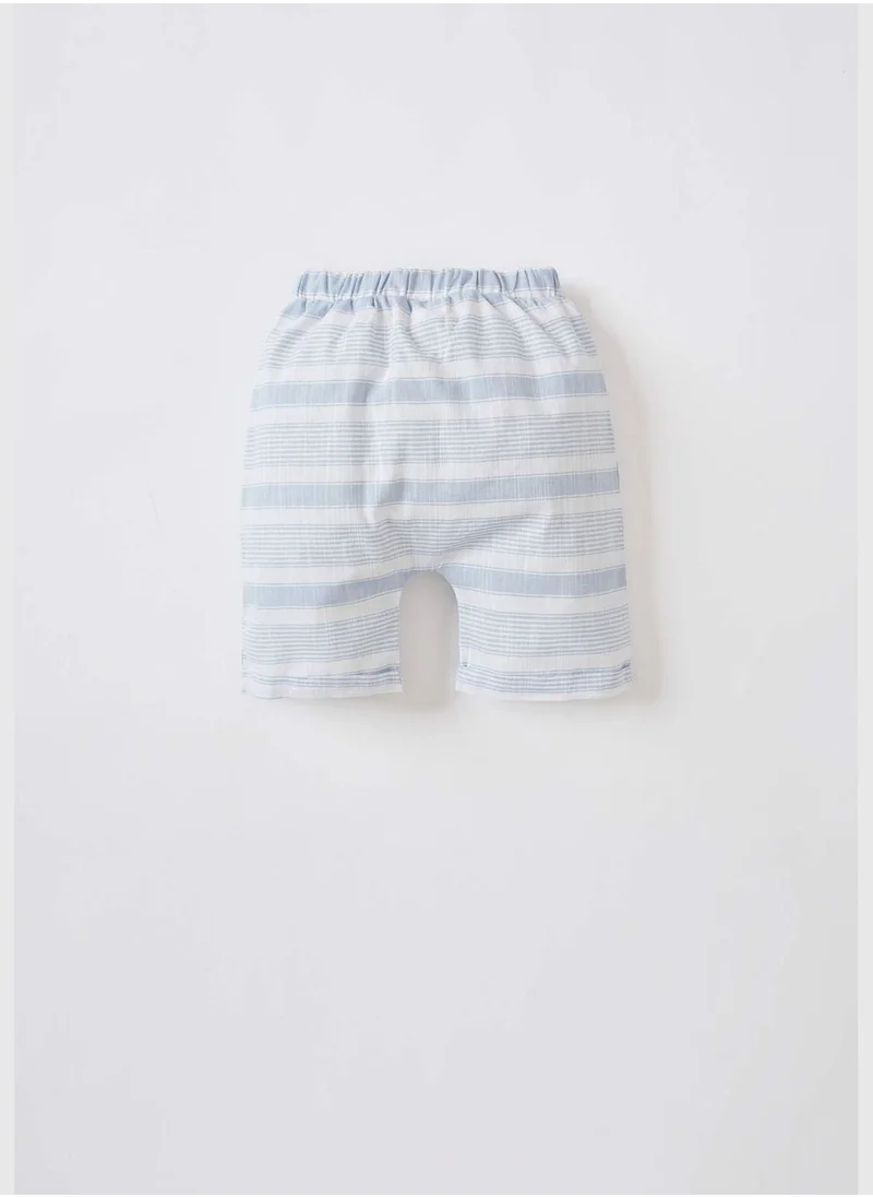 DeFacto Short Sleeve Striped Pyjama Set
