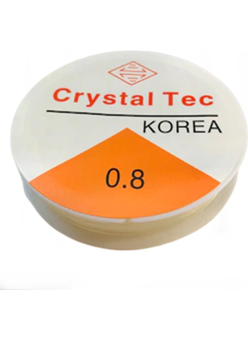TıkTık AL ClickClick AL Fishing Line Transparent Rubber 0.8 mm 