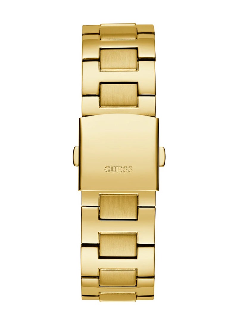 GUESS ساعة إمباير للرجال بتقنية التناظرية الذهبية PVD كوارتز GW0785G2 - 46 مم - Image 4