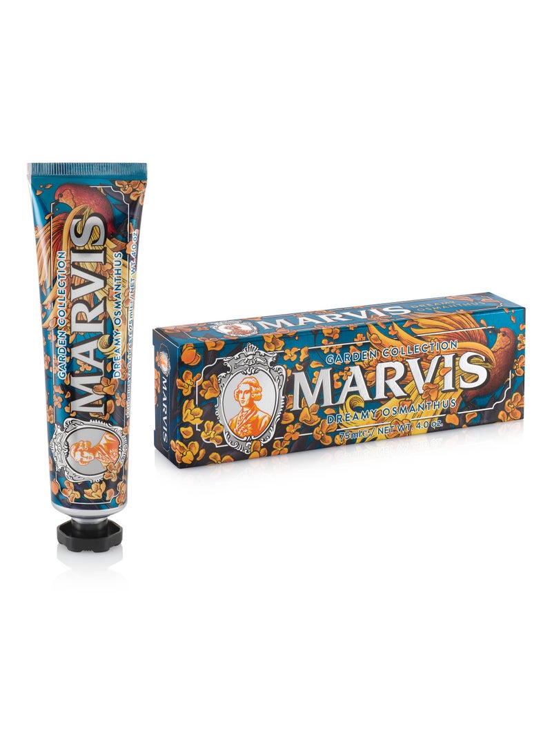 Marvis Dreamy Osmanthus Toothpaste 85ml – Whitening, Fresh Breath, Premium Italian Toothpaste