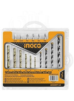 INGCO Blacksmith Concrete Bits Set, 16 Pieces  - Image 1