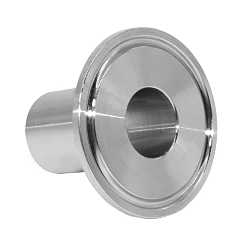 Beduan 15 Tri Clamp to 12 NPT Female Stainless Steel Sanitary Fitting Home Brew Connector Pack of 2 Ferrule OD 505mm - Image 3