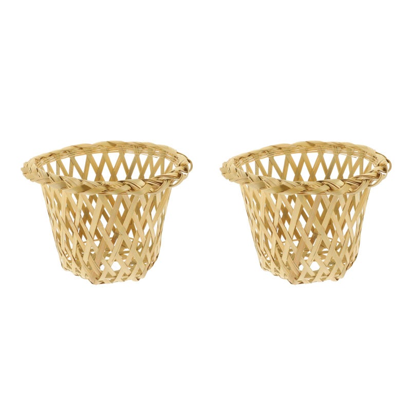 2pcs Weaving Lampshade Light Shade Ceiling Cover Light Shade - Image 1
