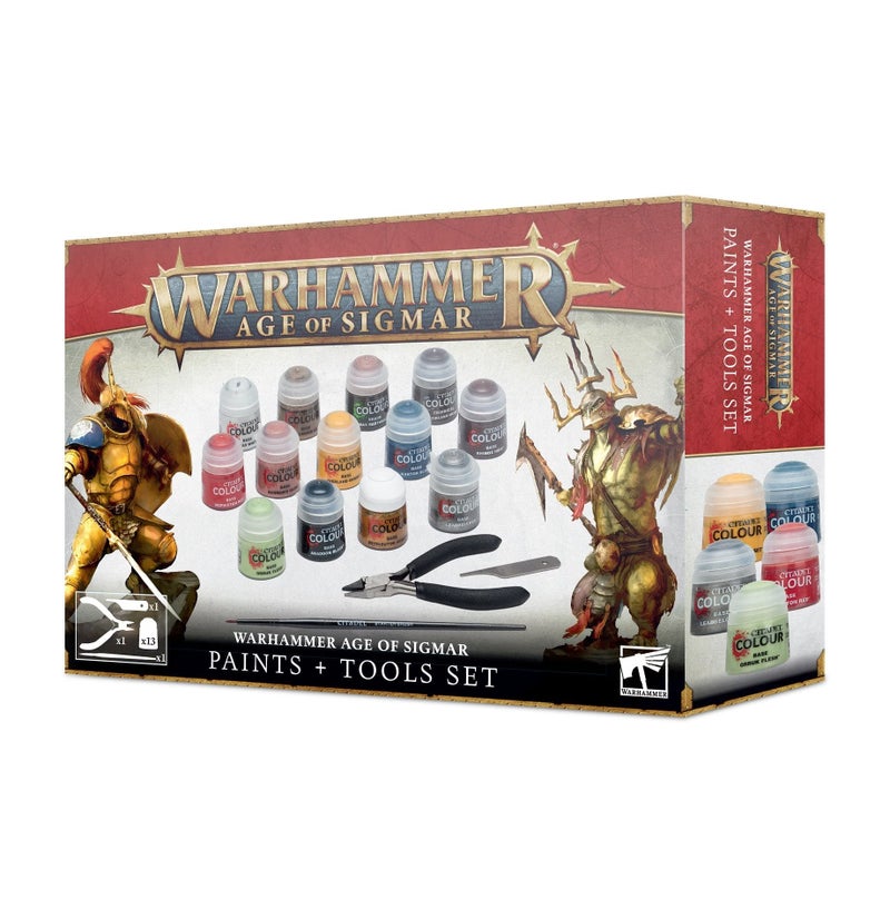 Warhammer Age of Sigmar Paint Tool Set