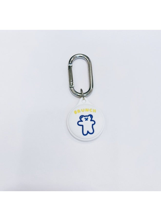Generic - For Apple Airtags Tracker Anti-lost Device Locator Hook Soft Airtag Protective Cover Cartoon Silicone-Color:8-Applicable Model:Apple Airtag Tracker - Image 1