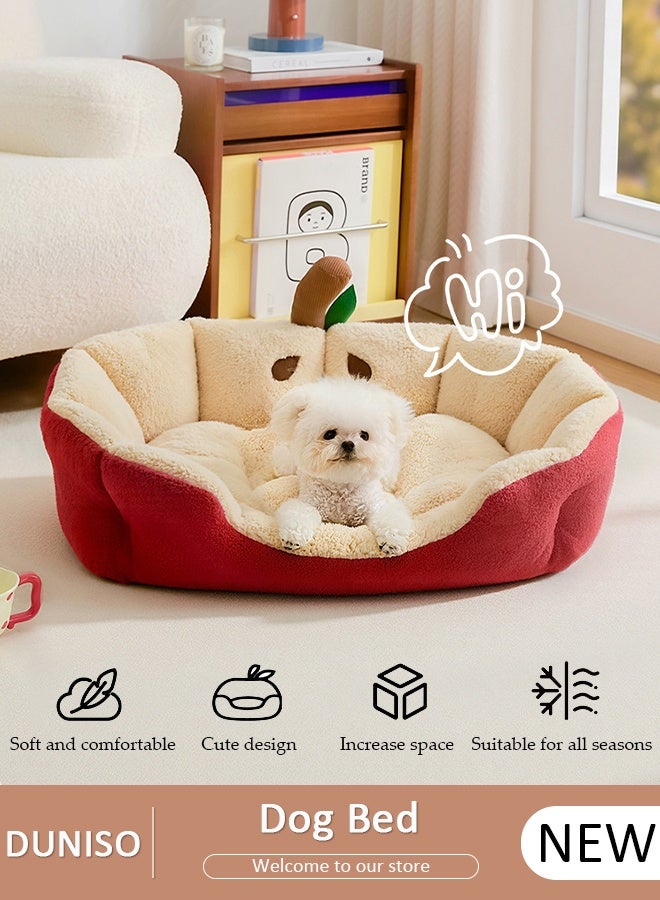 DUNISO Super Soft Dog Bed Mattress, Washable Pads Room, Dog Sofa Beds Pet Couch Bed, Soft Plush Sleeping Pet Bed for Small Medium Large Dogs Cats Puppy Nest, with Anti-Slip Waterproof Bottom - Image 1