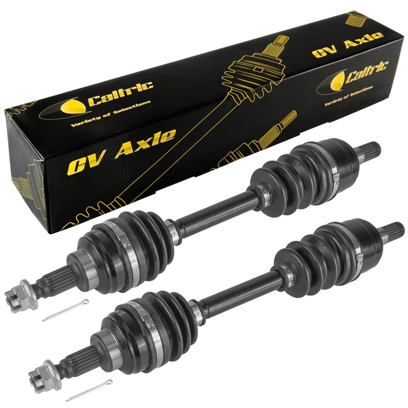 Caltric Front Left and Right Complete Cv Joint Axles Compatible with Honda TRX300FW Fourtrax 300 4X4 19932000