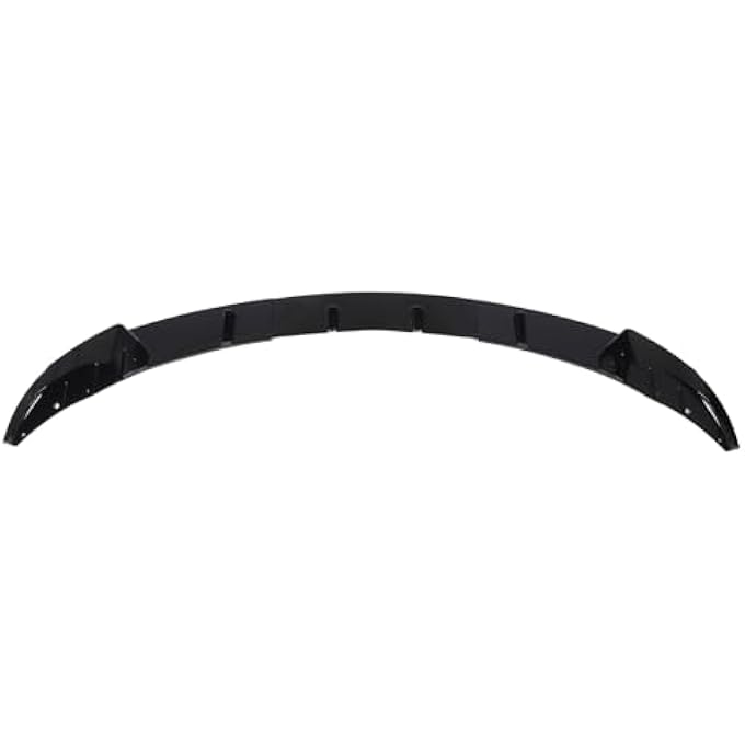 Cryfokt Front Bumper Lip Body Kit Sturdy Construction for 5 Series F10 F11 Standard Pre-facelift ABS Material (Glossy Black) - Image 4