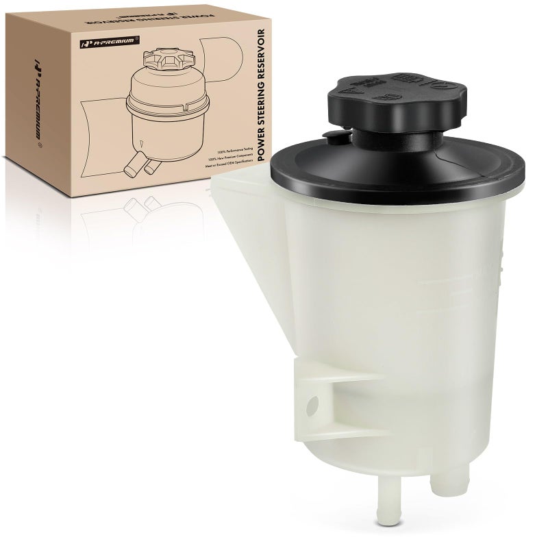 A-Premium APremium Power Steering ReservoirTank with Cap Compatible with Ford Mustang 19962004 Ranger 20032011 23L 46L