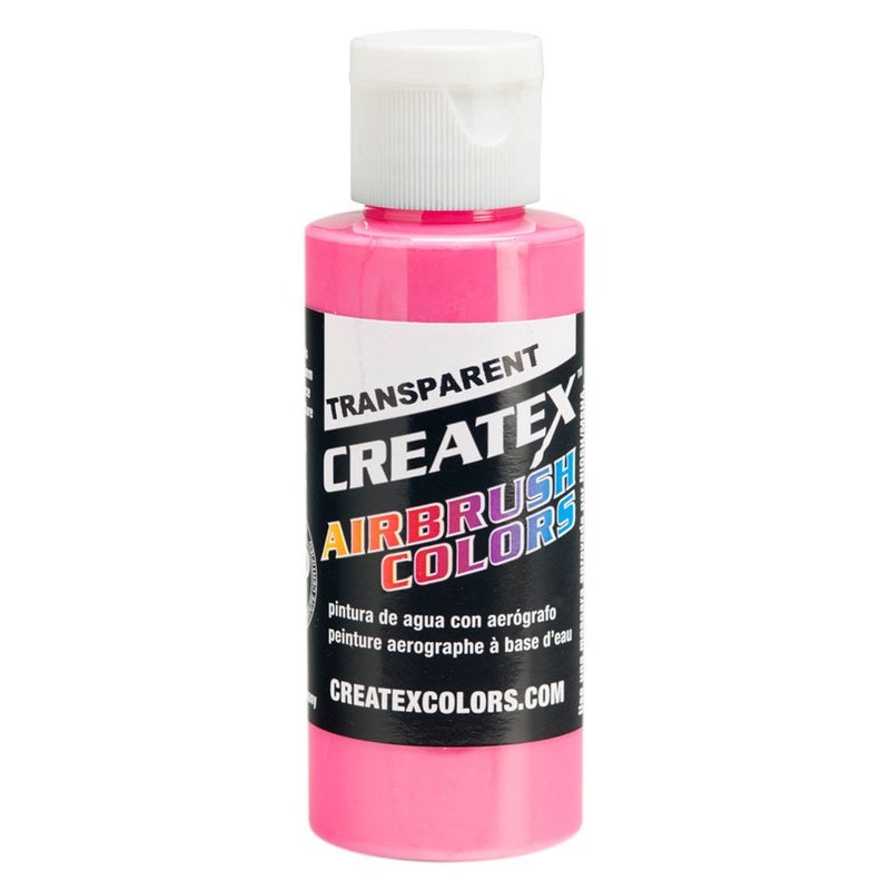 Createx Airbrush PaintTransparent Flamingo Pink 4 oz 512104