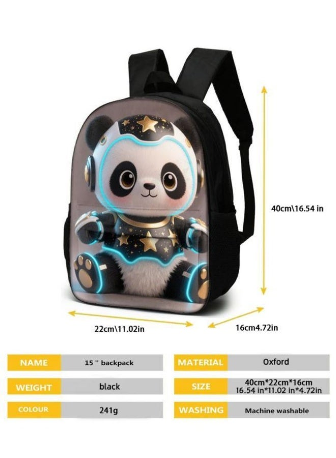 Bright Li Fire Unlock the new fashion of childish fun! Three-piece set of bags, cartoon elements for children and teenagers (students, children, friends' outings, mountain climbing, schooling, etc. can be used) - 115 - Image 5