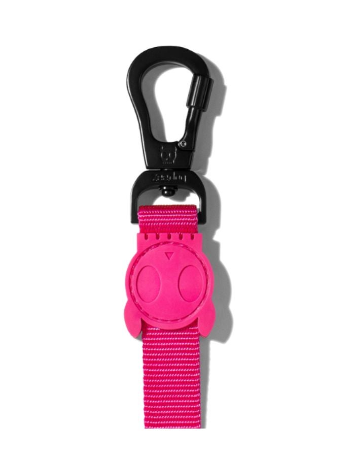 Zee.Dog Pink LED Leash Small | Soft, Durable & Illuminated - Image 3